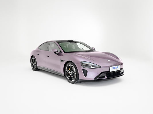 2024 Xiao Mi Su7 Long Range Max Versie Awd Chinese Sportwagen Pure Electric Car Purple