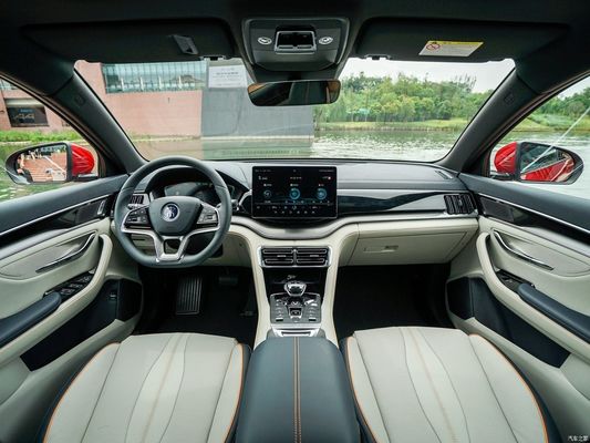 Snel opladen tijd van 0,5 uur Pure Electric 2021 Byd Song Plus EV SUV Flagship Edition