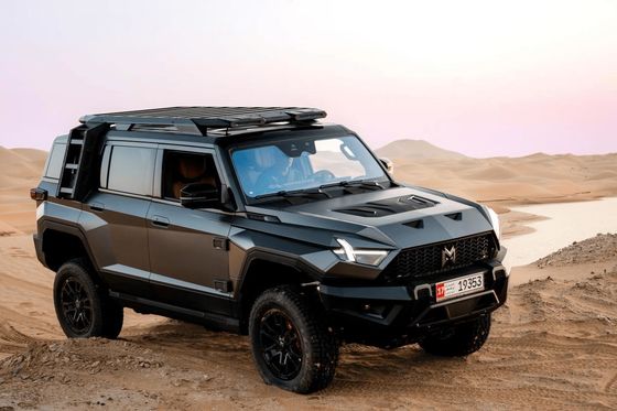 Gesloten carrosserie type Mhero 917 Elektrische auto SUV Hybride Extended Range Auto Grote SUV Gebruikte EV