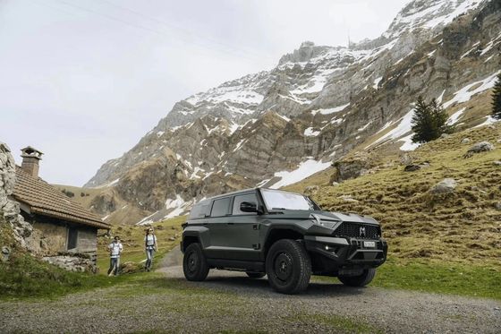 Gesloten carrosserie type Mhero 917 Elektrische auto SUV Hybride Extended Range Auto Grote SUV Gebruikte EV