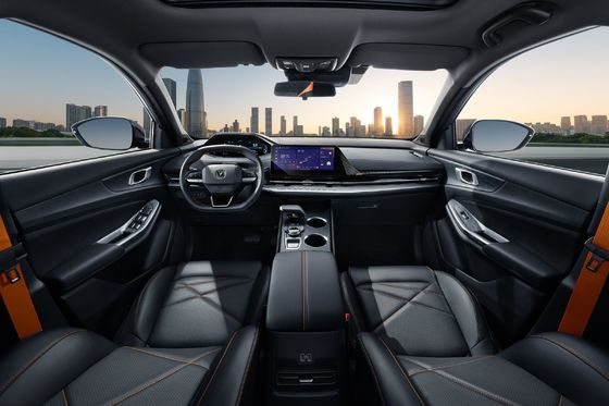 Gesloten carrosserie type Changan CS55 Plus 2022 2e generatie 1.5t automatische navigatie