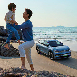 Elektrische voertuigen 2023 Volkswagen ID6X SUV EV Energy 4WD Edition met 555km Uithoudingsvermogen