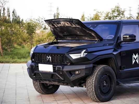 Brave Warrior Zwarte Energiewagen met Elektromagnetisch Remsysteem