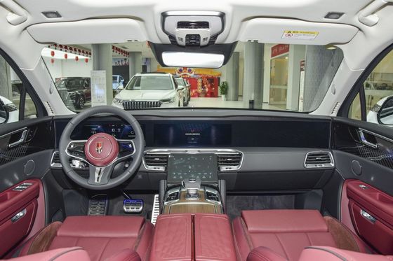 P0000096 Electric Energy Type 2022 Hongqi E-HS9 6 zitplaatsen 690km Qixiang Edition EV SUV auto's