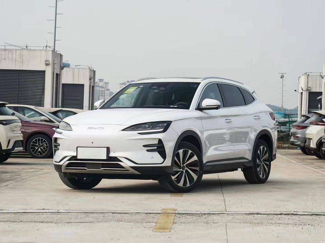 2024 Model Byd Song Plus EV 605km Top Versie Auto SUV Witte Elektrische Auto Smart Gebruikt