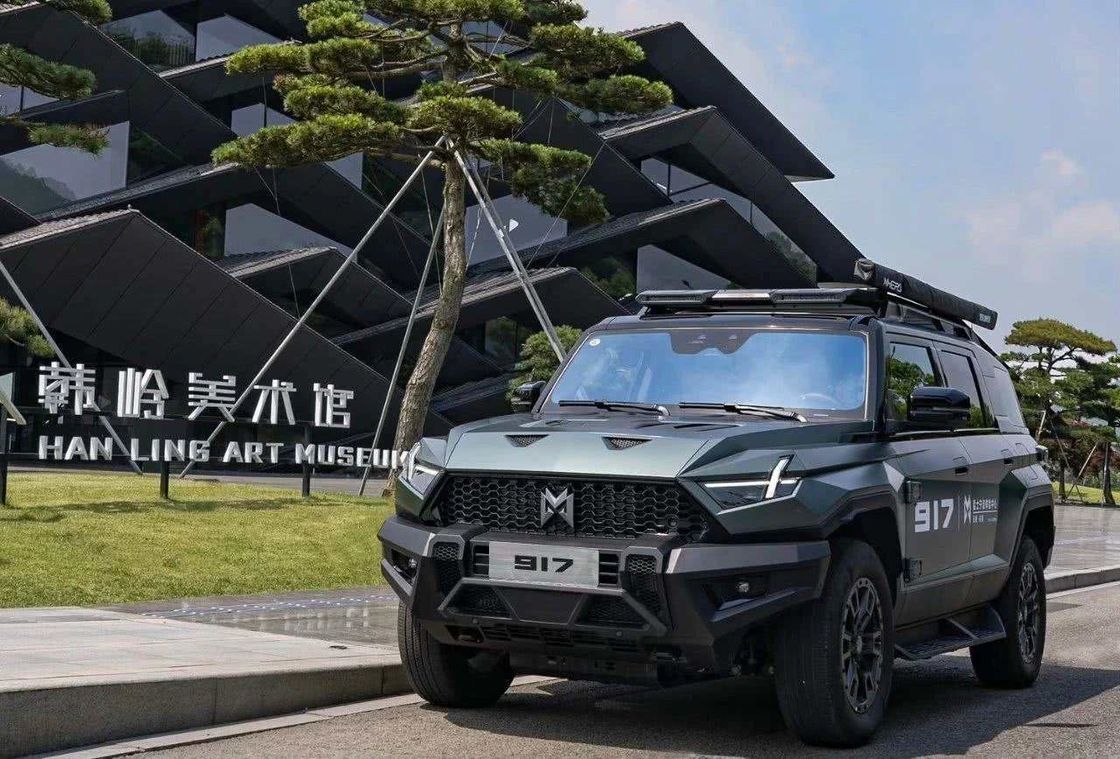 Gesloten carrosserie type Mhero 917 Elektrische auto SUV Hybride Extended Range Auto Grote SUV Gebruikte EV